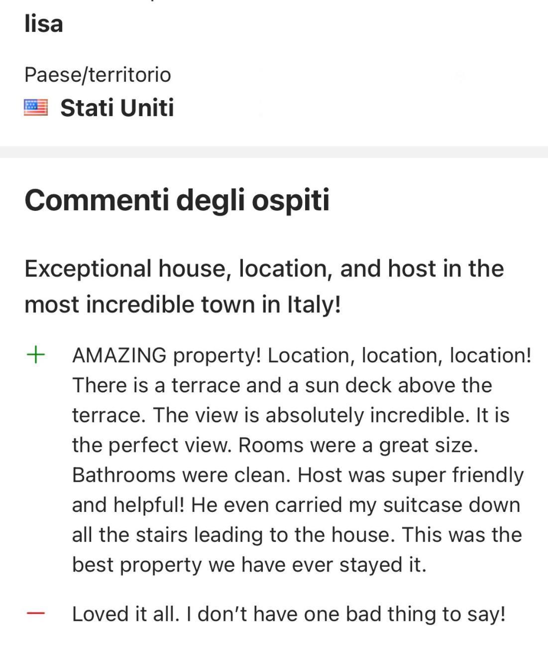 Appartamento Casa Positano Esterno foto